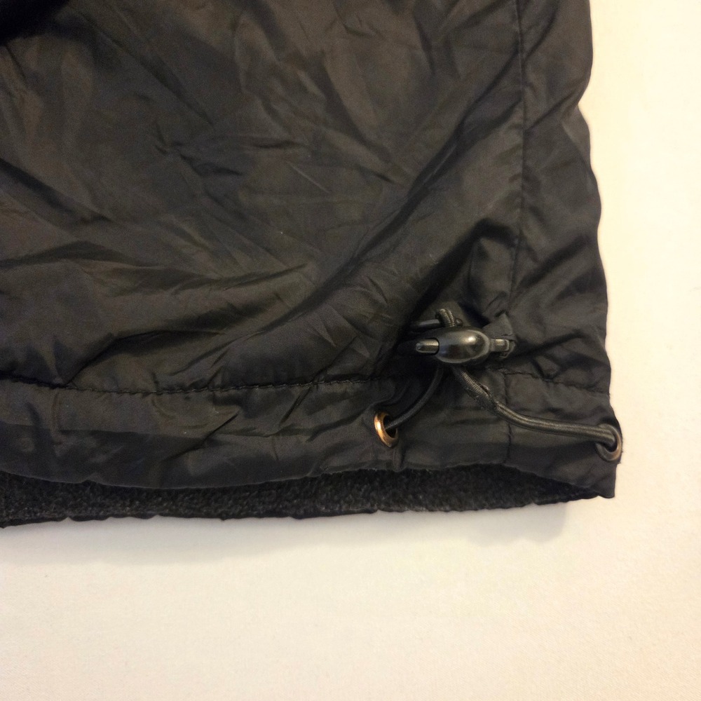 Bossini Mens Black Fleece Lined Nylon‎ Full Zip Jacket Mock Neck Size M - Picture 10 of 10